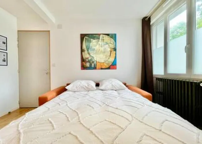 The Terrace - Near Downtown - Bbq Apartamento Saint-Nazaire (Loire-Atlantique)